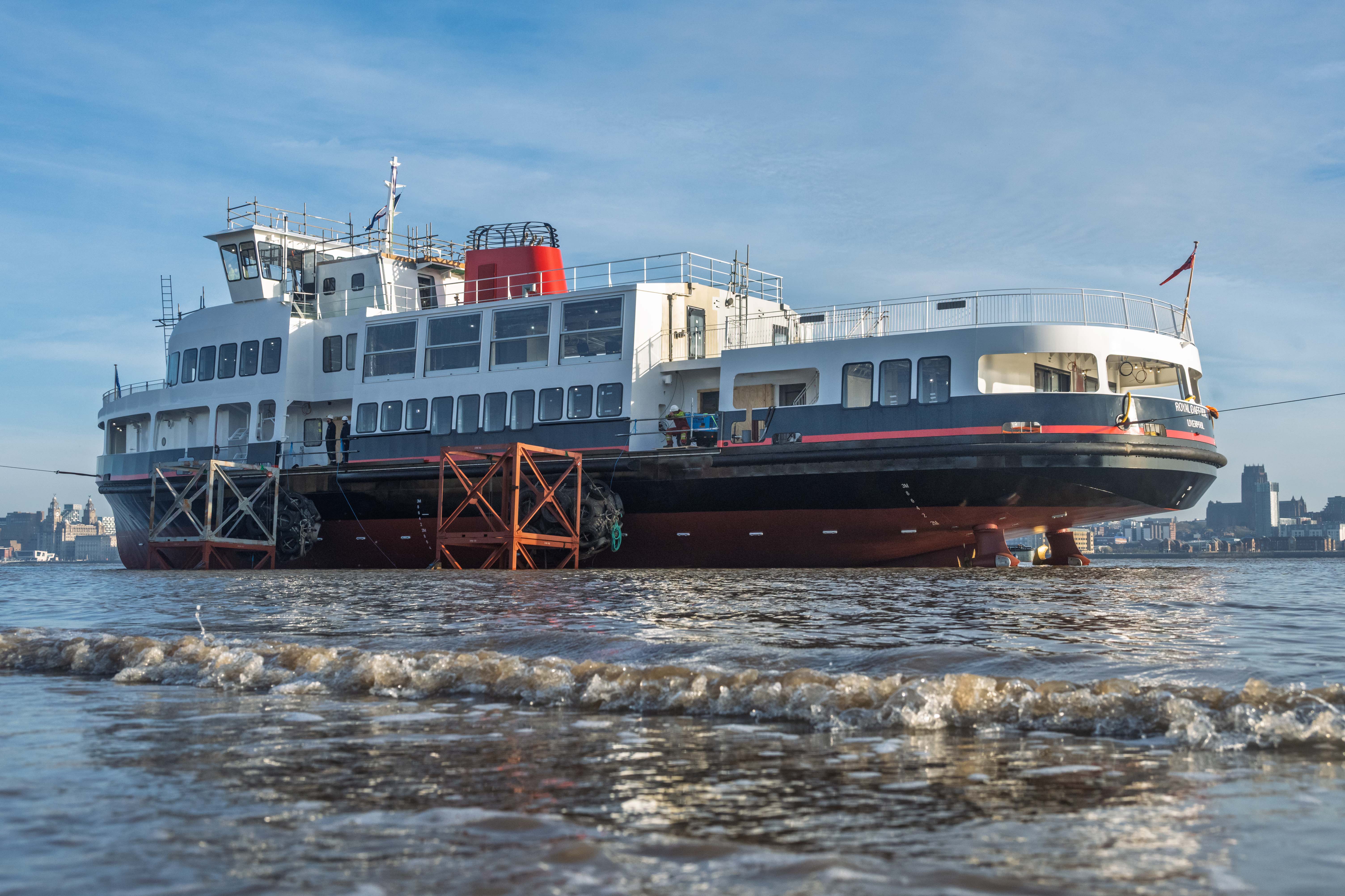 Royal Daffodil on the River Mersey