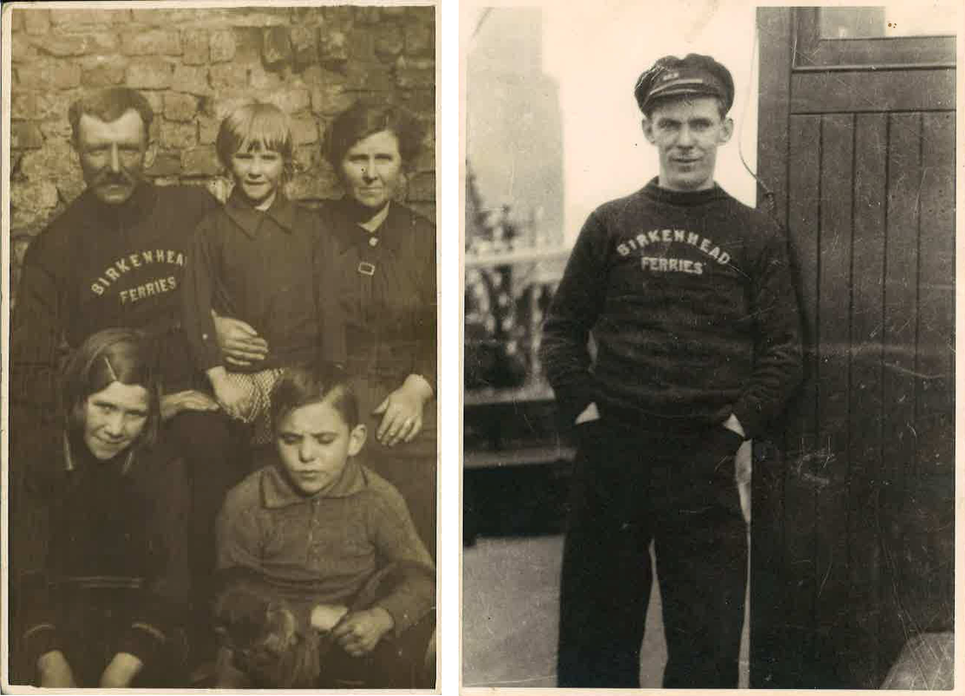 Left: John&rsquo;s father Bobby Lawson and family; Right: Robert Lawson, John&rsquo;s grandfather